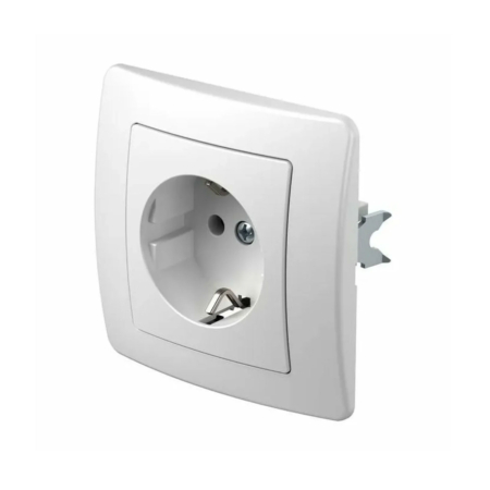 Ekonomic priključnica šuko bijela