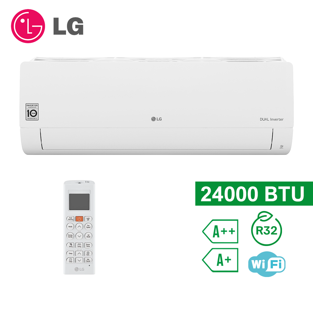 Klima uređaj LG S24EC.NSKS / S24EC.UL2S dualcool inverter Wi-Fi