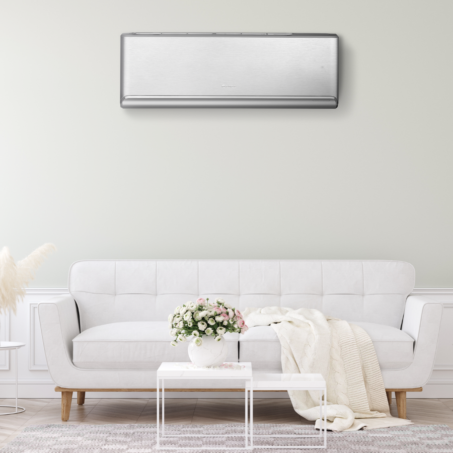 Klima uređaj Gree Airy 2,7/3,0kW WiFi Siva GWH09AVCXB-K6DNA1B interijer