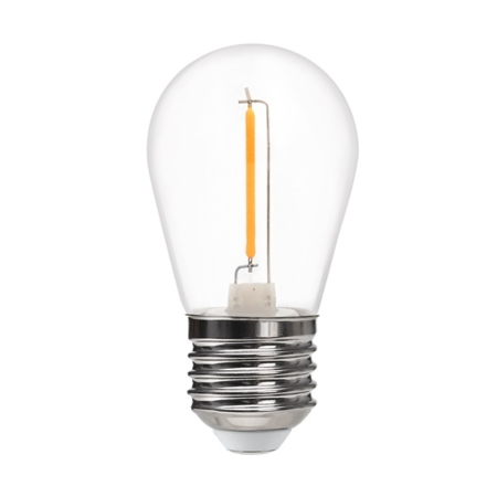 led žarulja e27 1w 2700K za rasvjetni lanac plastična